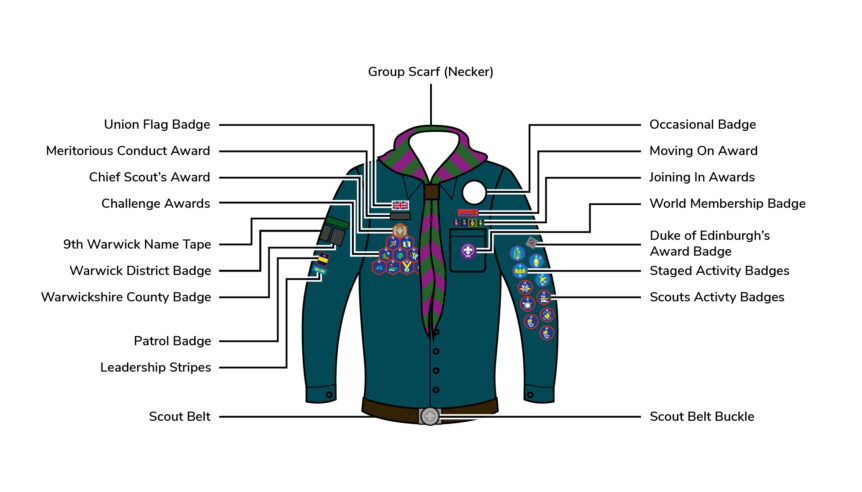 Uniform Diagramscouts Emscote Scouts